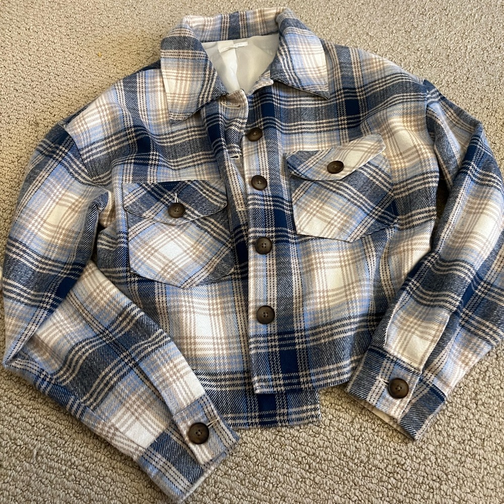 Abound plaid jacket